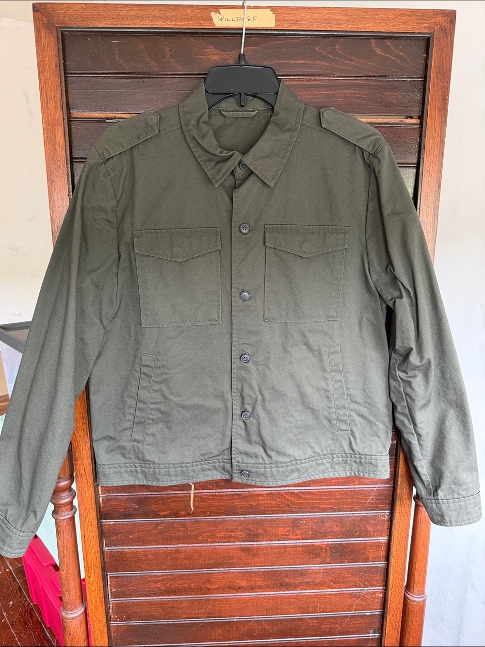 Olive Cotton Jacket